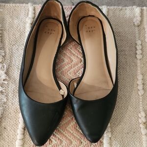 A New Day Women's Classic Black Loafers, Size 9 EUC